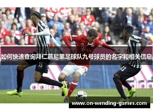 如何快速查询拜仁慕尼黑足球队九号球员的名字和相关信息