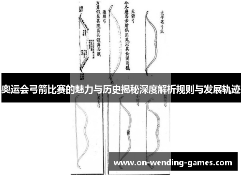 奥运会弓箭比赛的魅力与历史揭秘深度解析规则与发展轨迹
