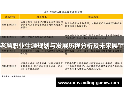 老詹职业生涯规划与发展历程分析及未来展望